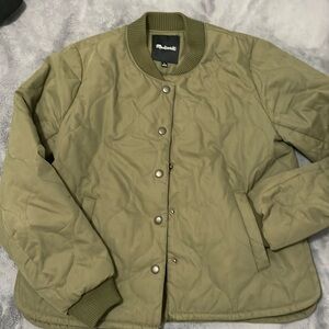 Madewell Bomber Jacket - Olive green